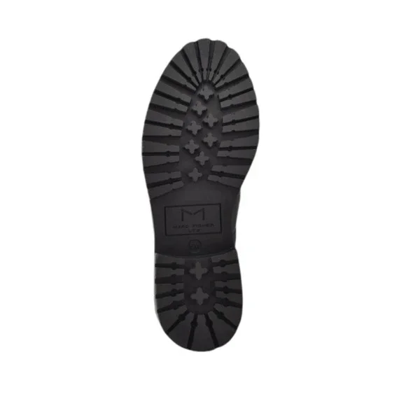 NIB Marc Fisher LTD Paralee Leather Snake Lug sole Ankle Combat Boot Size 7.5 - Picture 5 of 5